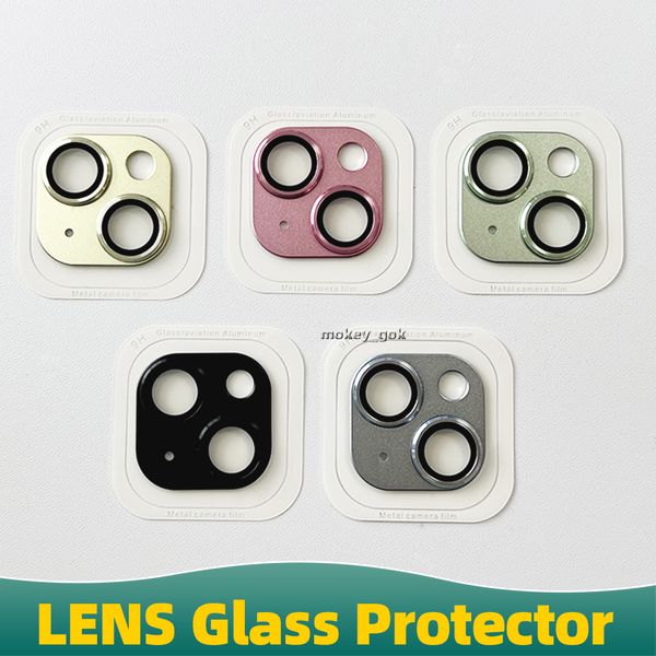 Image of 3D 9H Tempered Glass Camera Lens Protector For iPhone 15 Pro Max 14Plus 13 12 Full Cover Film