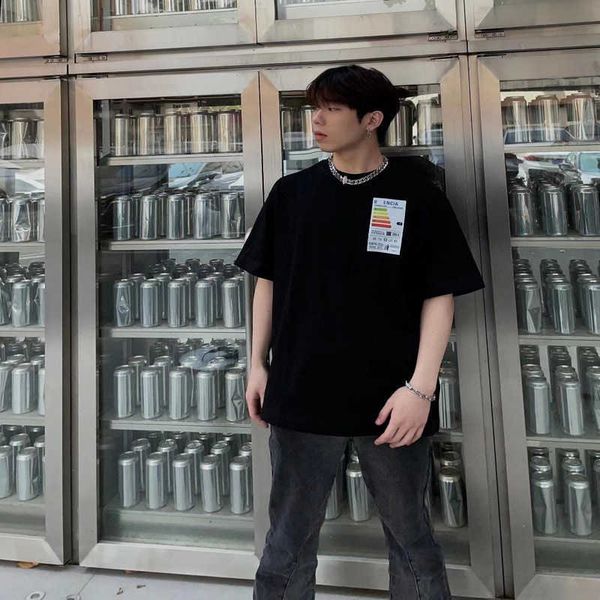 designer t shirt shirt the correct of the spring festival trend 23ss refrigerator sticker energy meter environmental printing os version sle, White
designer t shirt shirt the correct of the spring festival trend 23ss refrigerator sticker energy meter environmental printing os version sle, White