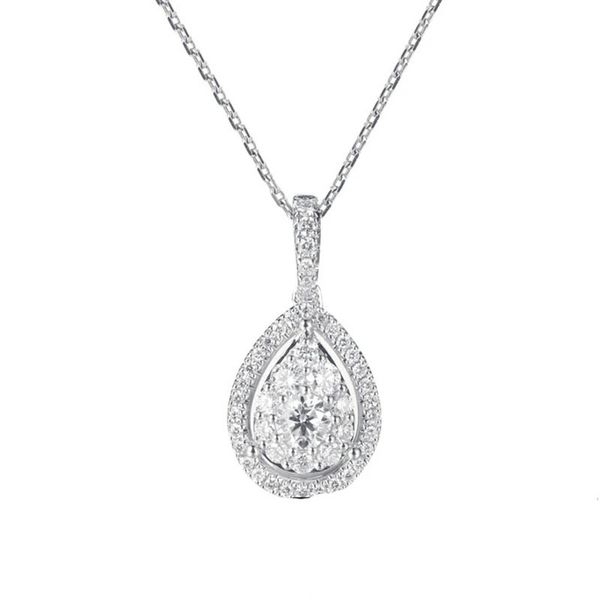aaa zircon water drop pendant necklace rhinestone cz women wedding necklaces jewelry gift, Silver
aaa zircon water drop pendant necklace rhinestone cz women wedding necklaces jewelry gift, Silver