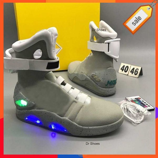 2023 new air mag back to the future basketball shoes led lighting marty mcfly's men glow in the dark grey boots mcflys sports sneakers, Black
2023 new air mag back to the future basketball shoes led lighting marty mcfly's men glow in the dark grey boots mcflys sports sneakers, Black
