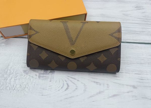fashion designer wallets luxury envelope purses mens womens wallet high-quality brown flower letter long credit card holder slim money clutc, Red;black
fashion designer wallets luxury envelope purses mens womens wallet high-quality brown flower letter long credit card holder slim money clutc, Red;black
