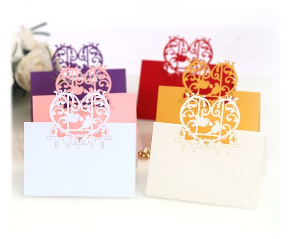 wedding decorations laser cut place cards with hearts paper carving name cards for party table seating
wedding decorations laser cut place cards with hearts paper carving name cards for party table seating