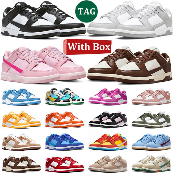 with box designer shoes for men women panda sneakers White Black Triple Pink Blue Raspberry Green Laser Orange GAI lows mens casual trainer, 14
with box designer shoes for men women panda sneakers White Black Triple Pink Blue Raspberry Green Laser Orange GAI lows mens casual trainer, 14