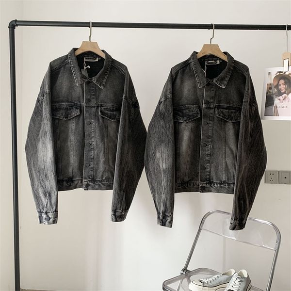 2023ss denim coats streetwear turn down collar black cotton casual jacket hip hop, Black;brown
2023ss denim coats streetwear turn down collar black cotton casual jacket hip hop, Black;brown