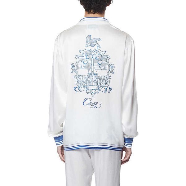 casablanca designer shirt 2023ss minimalist blue white contrast holiday twill shirt casablanc, White;black
casablanca designer shirt 2023ss minimalist blue white contrast holiday twill shirt casablanc, White;black