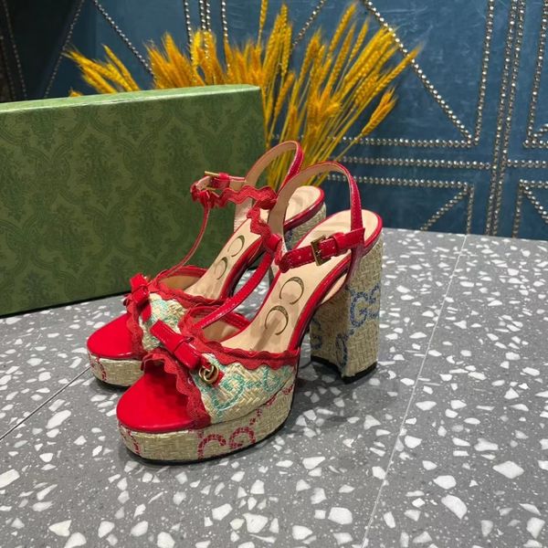 2023 designer luxury ladies sandals lacquered leather straw material waterproof platform heels summer beach wedding shoes dress shoe size 35, Black
2023 designer luxury ladies sandals lacquered leather straw material waterproof platform heels summer beach wedding shoes dress shoe size 35, Black