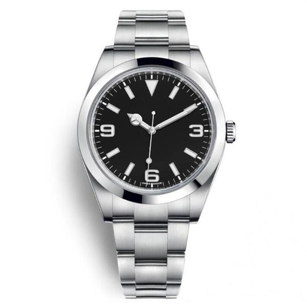 luxury sport mens wrist watch explorer i stainless steel black arabic index 39mm 3 6 9 new lume dial oyster bracelet 214270 - bran299y, Slivery;brown
luxury sport mens wrist watch explorer i stainless steel black arabic index 39mm 3 6 9 new lume dial oyster bracelet 214270 - bran299y, Slivery;brown