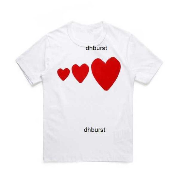 des balencigas men's women t-shirts play commes mens t heart designer cdg casual embroidery red s badge quanlity ts cotton short sleeve, White;black
des balencigas men's women t-shirts play commes mens t heart designer cdg casual embroidery red s badge quanlity ts cotton short sleeve, White;black