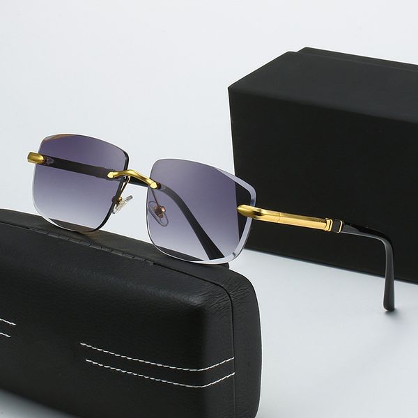 luxury sunglasses designer sunglass for womens mens trimming frameless sunglasses eyewear women eyeglasses frame vintage metal sun glasses, White;black
luxury sunglasses designer sunglass for womens mens trimming frameless sunglasses eyewear women eyeglasses frame vintage metal sun glasses, White;black