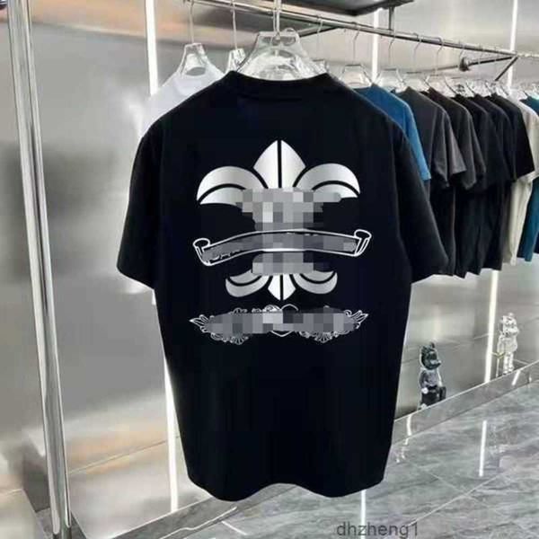 2023 new syle ch mens classic fashion couple shir sanskri leer t-shir horseshoe cross paern tshirts designers hip hop woman summer jyv, White;black
2023 new syle ch mens classic fashion couple shir sanskri leer t-shir horseshoe cross paern tshirts designers hip hop woman summer jyv, White;black