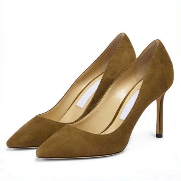 fashion perfect women sandals pumps london romy 85 made of suede italy popular dark brown nude pointed toe shallow mouth designer banquet sa, Black
fashion perfect women sandals pumps london romy 85 made of suede italy popular dark brown nude pointed toe shallow mouth designer banquet sa, Black