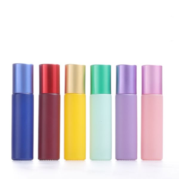 100pcs/lot 10ml colorful glass essential oil bottle with roller ball empty refillable perfume bottles liquid roll on
100pcs/lot 10ml colorful glass essential oil bottle with roller ball empty refillable perfume bottles liquid roll on