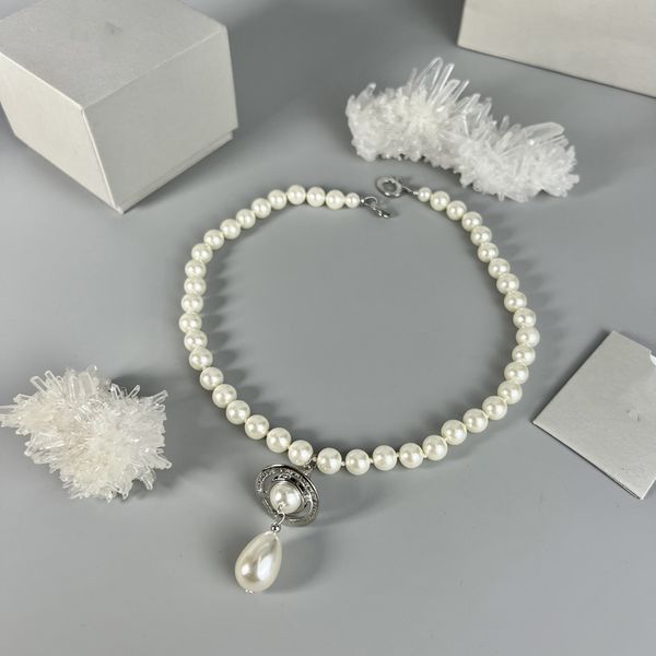 designer brand pendant necklaces luxury women fashion jewelry saturn chokers metal pearl chain necklace cjeweler trend woman style dfg23hgfg, Silver
designer brand pendant necklaces luxury women fashion jewelry saturn chokers metal pearl chain necklace cjeweler trend woman style dfg23hgfg, Silver