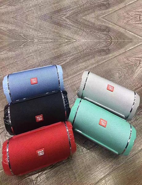 Image of TG116 Double Horn Cloth Net Bluetooth Wireless Speaker Mini Portable Speaker Support TF Card Hand Mic Stereo For Mobile Phone3463655