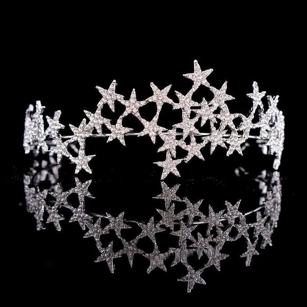 wedding hair jewelry crystal star tiara crown wedding bridal rhinestones crown headband bride headdress headpiece women girl hair jewelry ac, Slivery;golden
wedding hair jewelry crystal star tiara crown wedding bridal rhinestones crown headband bride headdress headpiece women girl hair jewelry ac, Slivery;golden