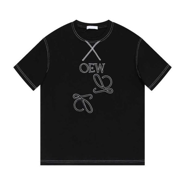 luxury designer's new men's and women's short sleeved sportswear set shirt 23 year new luo exquisite embroidery round neck sh, White;black
luxury designer's new men's and women's short sleeved sportswear set shirt 23 year new luo exquisite embroidery round neck sh, White;black