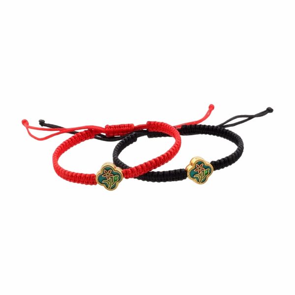 10pcs fashion enamel flower charms hand woven adjustable bracelet for lovers jewelry gifts, Golden;silver
10pcs fashion enamel flower charms hand woven adjustable bracelet for lovers jewelry gifts, Golden;silver