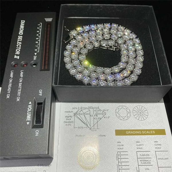 925 silver moissanite bracelet iced out vvs 2-6.5mm tennis double safety clasp diamond chain necklace
925 silver moissanite bracelet iced out vvs 2-6.5mm tennis double safety clasp diamond chain necklace