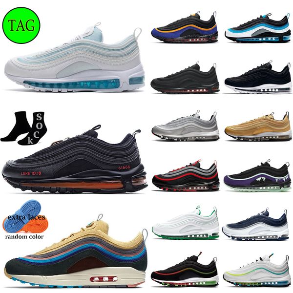 original running shoes 97 97s mens women sneakers desingner trainers flat bottom triple black white sillver bullet jesus satan light bone pi
original running shoes 97 97s mens women sneakers desingner trainers flat bottom triple black white sillver bullet jesus satan light bone pi