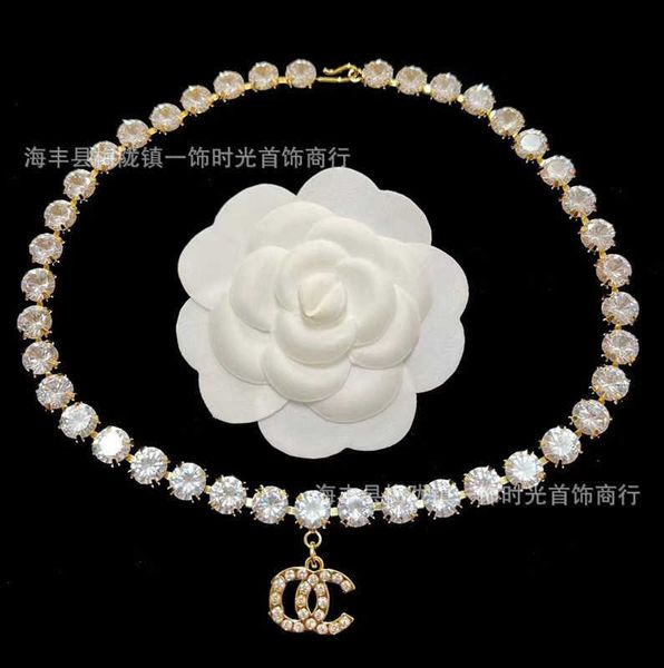 pendant s strands strings xiaoxiang classic big water fresh and sweet full diamond letter necklace fashion versatile, Silver
pendant s strands strings xiaoxiang classic big water fresh and sweet full diamond letter necklace fashion versatile, Silver
