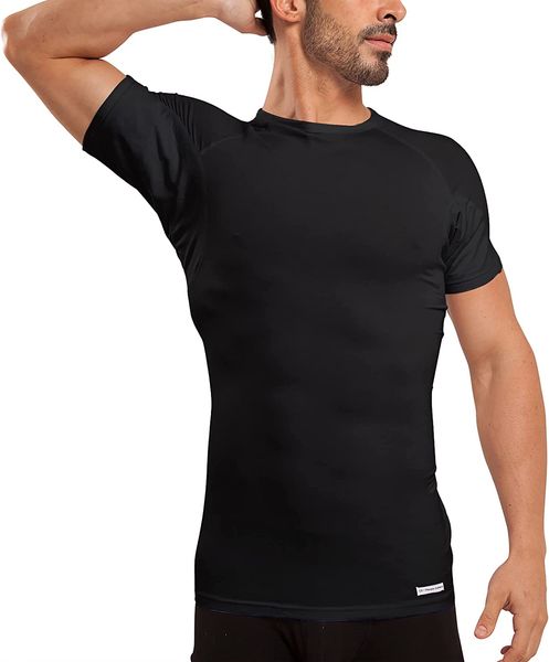 ejis sweat defense undershirt crew neck underarm sweat proof micro modal, Red;black
ejis sweat defense undershirt crew neck underarm sweat proof micro modal, Red;black