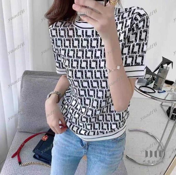 women's heavy ff f fendyity high-end spring knitwear luxury designer alphabet fashion industry women's knits comfortable short-sle, White
women's heavy ff f fendyity high-end spring knitwear luxury designer alphabet fashion industry women's knits comfortable short-sle, White