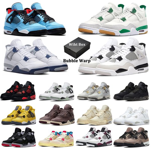 with box 4 4s basketball shoes men women military black cat pine green pn dust midnight navy white oreo mens women trainers sports sneakers
with box 4 4s basketball shoes men women military black cat pine green pn dust midnight navy white oreo mens women trainers sports sneakers