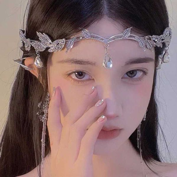 wedding hair jewelry fashionable elf crown the eyebrows the heart the ethnic style the forehead the oriental gentle and elegant hair band p2, Slivery;golden
wedding hair jewelry fashionable elf crown the eyebrows the heart the ethnic style the forehead the oriental gentle and elegant hair band p2, Slivery;golden
