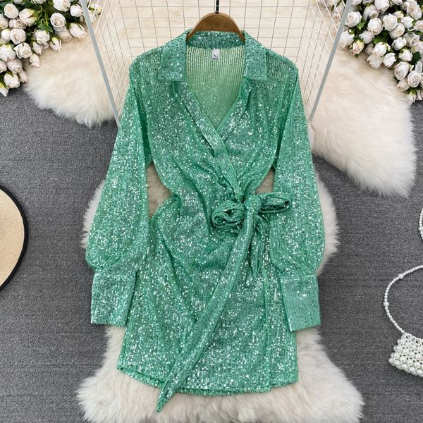 2023 casual dresses sequined women dresses long sleeve bandage solid vintage bow vestidos mujer korean spring autumn mini dress sexy, Black;gray
2023 casual dresses sequined women dresses long sleeve bandage solid vintage bow vestidos mujer korean spring autumn mini dress sexy, Black;gray