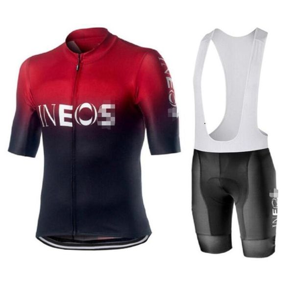 Image of Summer cycling jersey sets mens 2021 team cycling clothing short sleeve mtb jersey setkits cycling bib shortspants 20Dpad4588408