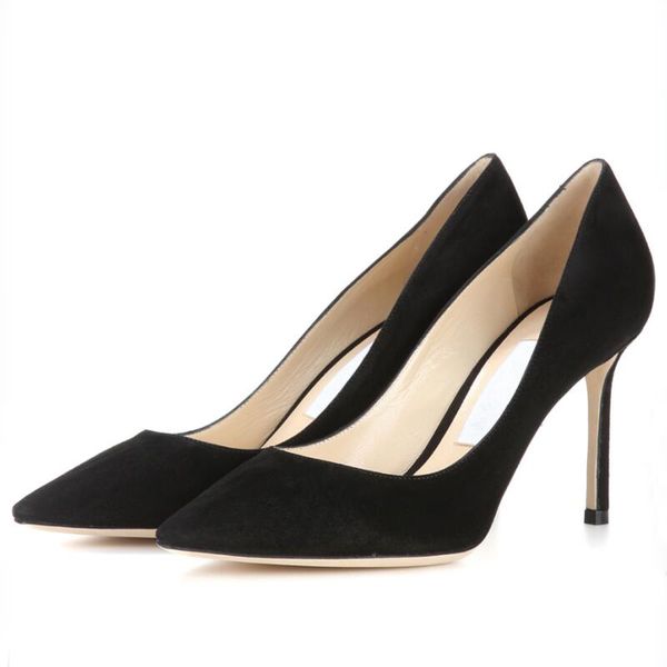 fashion women sandals london pumps romy 85 made of suede italy refined black blue pointed toe shallow mouth designer trendy wedding party sa
fashion women sandals london pumps romy 85 made of suede italy refined black blue pointed toe shallow mouth designer trendy wedding party sa