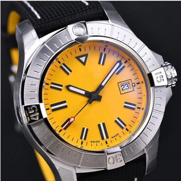 u1grade aaa brietling avenger automatic mechanical watch 44mm blackbird reconnaissance plane men's fashion trend waterproof business sa, Slivery;brown
u1grade aaa brietling avenger automatic mechanical watch 44mm blackbird reconnaissance plane men's fashion trend waterproof business sa, Slivery;brown