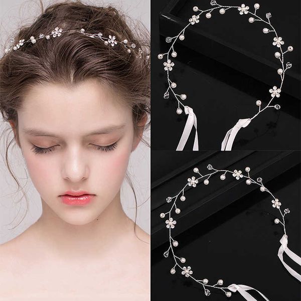 wedding hair jewelry bridal wedding crystal pearl flower headband bridal hair accessories baroque handmade crown hair hoop hairband beads de, Slivery;golden 
wedding hair jewelry bridal wedding crystal pearl flower headband bridal hair accessories baroque handmade crown hair hoop hairband beads de, Slivery;golden