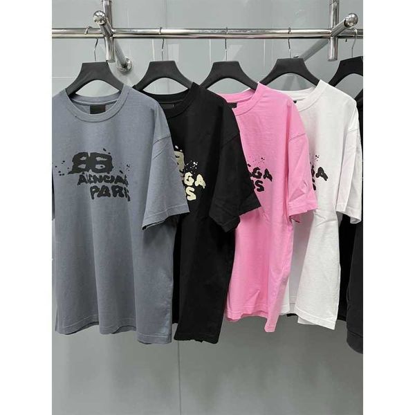designer t shirt shirt year high edition 23ss h painted graffiti speckle print sleeve loose os version t-shirt, White
designer t shirt shirt year high edition 23ss h painted graffiti speckle print sleeve loose os version t-shirt, White