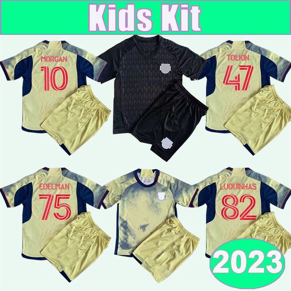 2023 new yo rk kids kit soccer jerseys red klimala amaya casseres jr. long tolkin barlow away goalkeeper black football shirt short sleeve u, Black;yellow
2023 new yo rk kids kit soccer jerseys red klimala amaya casseres jr. long tolkin barlow away goalkeeper black football shirt short sleeve u, Black;yellow