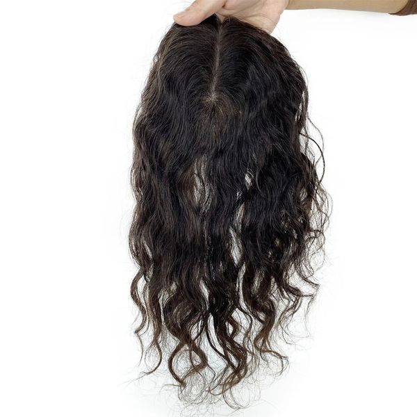natural wave brazilian virgin human hair er for women with thinning hair silk skin base toupee with 4 clips wavy fine hairpiece natural scal, Black;brown
natural wave brazilian virgin human hair er for women with thinning hair silk skin base toupee with 4 clips wavy fine hairpiece natural scal, Black;brown
