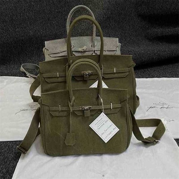 birkin h erms designer handbag readymade brikin canvas washing water used military green postal cloth sizeqq with logo
birkin h erms designer handbag readymade brikin canvas washing water used military green postal cloth sizeqq with logo
