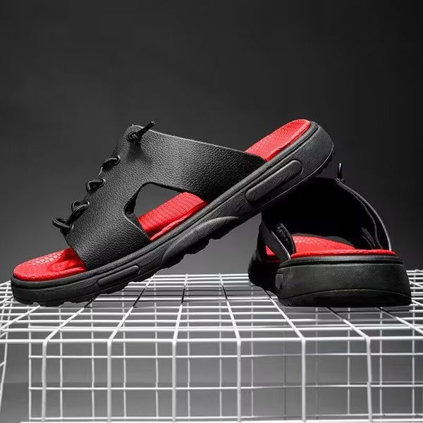 summer slippers men's outdoor personality non-slip casual comfortable light shopping deodorant sandals, Black
summer slippers men's outdoor personality non-slip casual comfortable light shopping deodorant sandals, Black