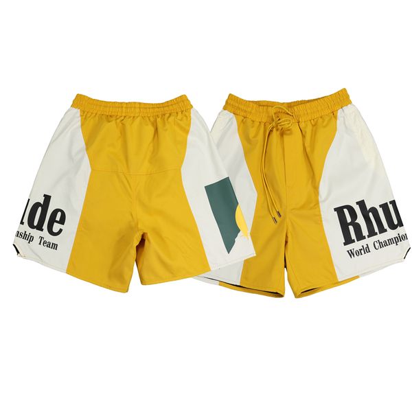 men's shorts designer rhude men's shorts summer fashion beach pants men street wear red blue black purple pants mens loose short s, White;black
men's shorts designer rhude men's shorts summer fashion beach pants men street wear red blue black purple pants mens loose short s, White;black