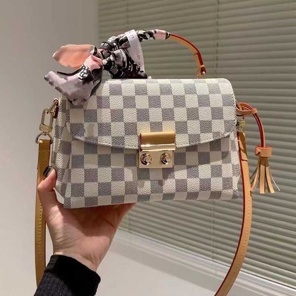 women's new princess tassel bag classic printed checkered small square fashionable handheld postman one shoulder tide
women's new princess tassel bag classic printed checkered small square fashionable handheld postman one shoulder tide