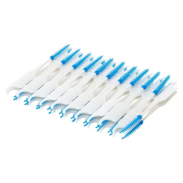 200pcs/box double floss head dental interdental brush teeth stick toothpick soft silicone with portable case clean tool
200pcs/box double floss head dental interdental brush teeth stick toothpick soft silicone with portable case clean tool