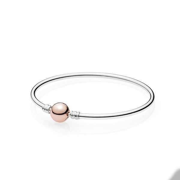 rose gold clasp bangle bracelet for pandora 925 sterling silver wedding designer bracelets jewelry for women girlfriend gift charm bracelet, Black
rose gold clasp bangle bracelet for pandora 925 sterling silver wedding designer bracelets jewelry for women girlfriend gift charm bracelet, Black