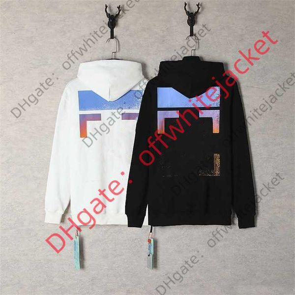brand hooded sweatshirt jacket ow fashion design color gradient arrow pullover hoodie men and women's casual loose coat, Black;brown
brand hooded sweatshirt jacket ow fashion design color gradient arrow pullover hoodie men and women's casual loose coat, Black;brown