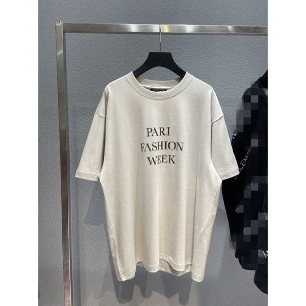 2023 new women's tshirt shirt {straight} correct label mosaic week letters relaxed casual round neck sleeve, White;black
2023 new women's tshirt shirt {straight} correct label mosaic week letters relaxed casual round neck sleeve, White;black