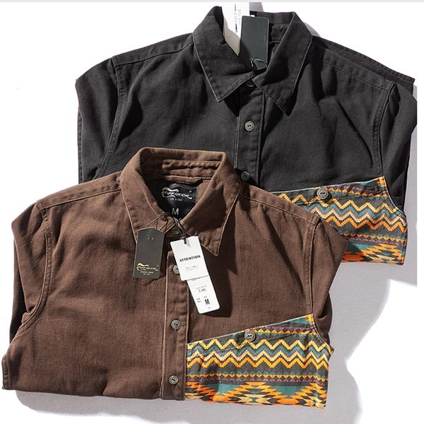 men's jackets heavy shirt jacket amikaji american casual retro thickened autumn and winter tooling long sleeve 230410, Black;brown
men's jackets heavy shirt jacket amikaji american casual retro thickened autumn and winter tooling long sleeve 230410, Black;brown