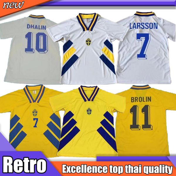 retro sweden 1994 dahlin soccer jerseys 94 brolin larsson ingesson classic vintage football shirts calcio ibrahimovic 10 berg svensson vinta, Black;yellow
retro sweden 1994 dahlin soccer jerseys 94 brolin larsson ingesson classic vintage football shirts calcio ibrahimovic 10 berg svensson vinta, Black;yellow