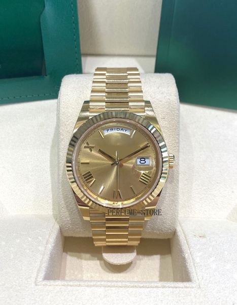 box papers high-quality watch new day-date 40 yellow gold 2023 watch 40mm ref. 228238 bracelet mechanical automatic men watches, Slivery;brown
box papers high-quality watch new day-date 40 yellow gold 2023 watch 40mm ref. 228238 bracelet mechanical automatic men watches, Slivery;brown