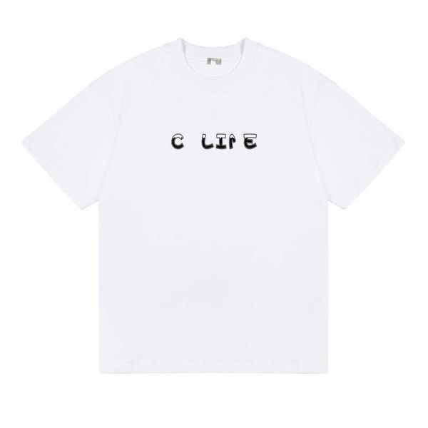 2023 new women's tshirt correct version summer letter cutout pattern os loose sleeve t-shirt, White
2023 new women's tshirt correct version summer letter cutout pattern os loose sleeve t-shirt, White