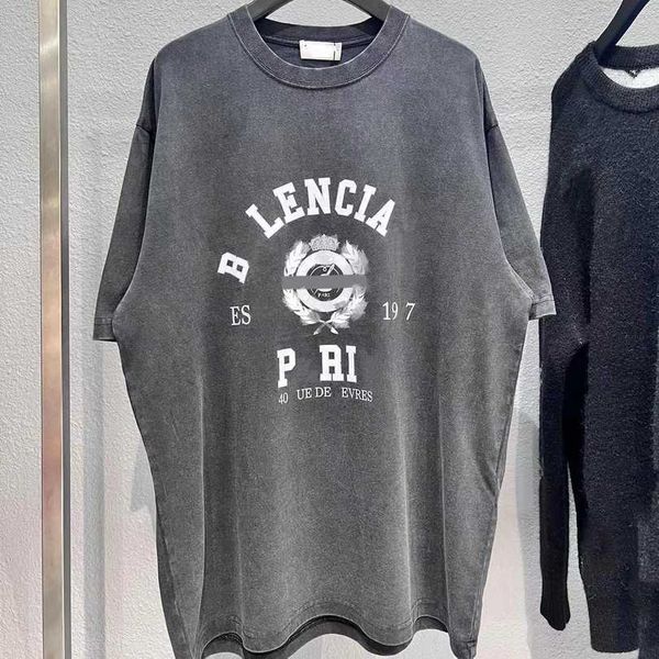 2023 new women's tshirt shirt correct version differentiation market sleeve t-shirt wash casual os loose top, White;black
2023 new women's tshirt shirt correct version differentiation market sleeve t-shirt wash casual os loose top, White;black