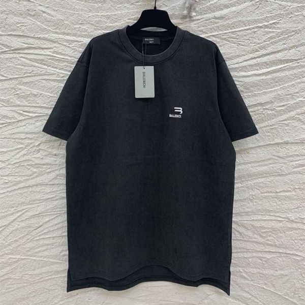 2023 new women's tshirt shirt edition family classic double hook embroidery sleeve t-shirt for couples, White;black
2023 new women's tshirt shirt edition family classic double hook embroidery sleeve t-shirt for couples, White;black